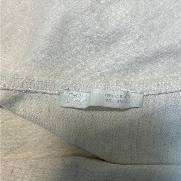 Zara NWOT Linen Blend Top - Picture 4 of 5